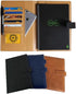 Thegreen Hard PU Leather Cover for Rocketbook Executive-Letter Size, Black/Dark Brown, Fake Leather Fabric with Pen