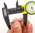 General Tools 142 Plastic Dial Caliper, 0-6" Range, .01" & 1/64" Accuracy