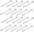 uxcell 20Pcs Single Hole Clevis Pins - 3mm x 30mm Flat Head 304 Stainless Steel Link Hinge Pin