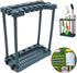 MooneHived 40 Garden Tool Organizer, Rolling Storage Rack Tower Yard Tool Organizer Cart Heavy Duty Garden Tool