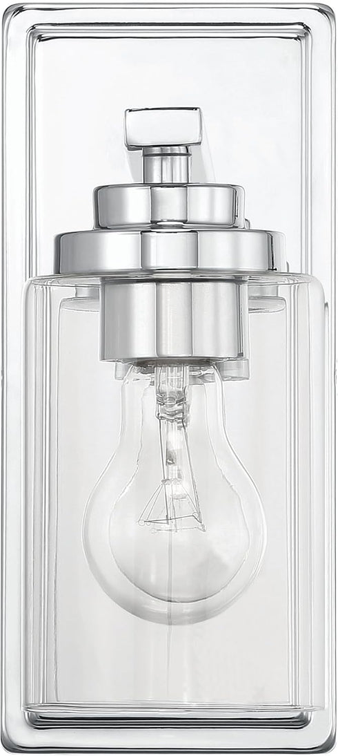 Craftmade - Clark 1 Light 10 in. Chrome Finish Wall Sconce with