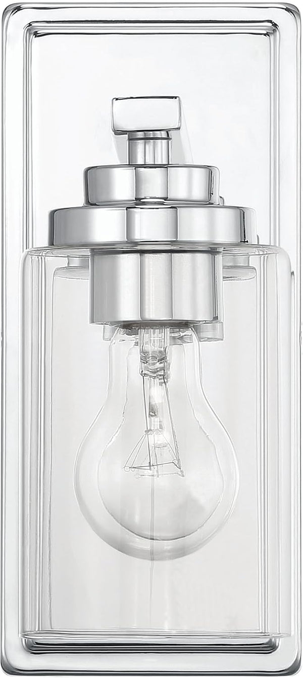 Craftmade - Clark 1 Light 10 in. Chrome Finish Wall Sconce with