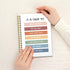 Boho Mental Health Notebooks - College Ruled, 5.5×8.3, Rainbow Inspirational Spiral Notebooks for Work