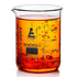 EISCO Heavy Duty Beaker, 1000ml, 5mm Thick, White Graduations, Borosilicate 3.3 Glass, Superior Durability