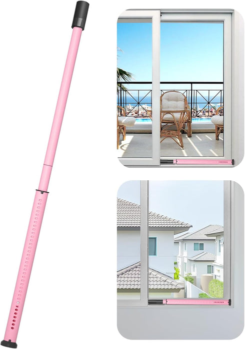 AceMining Sliding Door Security Bar,Heavy Duty Sliding Patio Door Lock Bar, 20-50inch