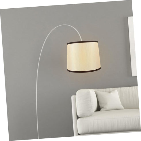 Replacement Round Lampshade for Table Floor Lamps Construction Softens Light for Gentle Ambiance Home Decoration