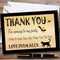 The Card Zoo Scary Black Cat Personalized Halloween Personalized Halloween Party Thank You Cards