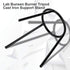 Lamp Lab Tripod Stand,Lab Bunsen Burner Tripod Lamp Support Stand Lamp Tripod Holder for Laboratory Chemistry Education Supplies