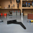11.5cm 0.5cm Luxshiny Metal Sofa Legs and Cabinet Replacement Legs, Solid Metal Furniture Feet for Sofa Couch, Tv