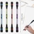 cobee 4 19cm Adaptable(0.5mm Spinning Rotating Pen, Pcs Weighted Rolling Finger Rotating Ballpoint Pen Anti Slip
