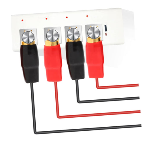 2 Pairs Speaker Wire Connector, Spade Terminal Copper Spade Wire Connectors for Automotive Electrical Wire
