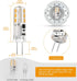 DiCUNO G4 LED Bulbs 12V 1.2W T3 10W Halogen Bulbs Replacement, JC Type G4 Bi-Pin Base Light Bulbs Non-dimmable, Warm White 3000K, 120 Lumens for Landscape, Under Cabinet/Counter, RV Lighting, 10-Pack by DiCUNO