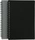 Juvale 2-Pack Spiral Password Keeper Book, Password Notebook with Alphabetical Tabs, Gray/Black (80 Lined Pages)
