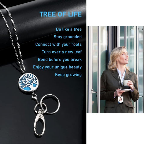 SAM & LORI Teacher Lanyard for ID Badges - Cute Lanyard for Keys, Teacher Appreciation Gifts, Keychain Badge Holder
