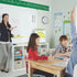 Dry Erase Board for Kids with 2 Small Boards and 4 Fine Tip Markers, Includes 2 Mini Erasers