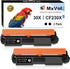 MxVol Compatible 30X 30A Toner Cartridge Replacement for HP CF230A CF230X for HP Laserjet Pro M203dw (2-Pack)