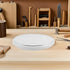 COLLBATH 22.7cm Flush Mount Light Cover Replacement, round Plastic Ceiling Lamp Shade Inner Diameter, Wall Sconce Shade