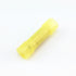 Yueton 100pcs 12/10 Gauge Nylon Fully Insulated Butt Connectors - Crimping Terminals (Yellow)