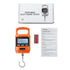 Klau Portable Fish Weighing Scales, 100 lb / 1600 oz Heavy Duty Digital Hanging Scale with LCD Display