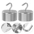 50pcs Set 20g 1000g Luxshiny Physics Lab Hook Weight Each Chromium-Plated Iron Metal Mass Total Calibration Weight Kit