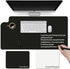 Baestappy Erasable writable(Frontside) Table mat,Dual Sided Desk Mat, Large Mouse Pad, Notepad, Writing