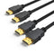 4K HDMI Cable 6FT 2-Pack, High Speed HDMI Cable Shielded Cord for