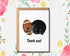 NSLDesigns 5 7 inches Funny Sport Card - Football Thank You Card - Football Coach Appreciation Card - Card For Him