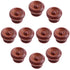 Generic 6PCS Farmhouse Style Wooden Knobs Wood Drawer Shoe Cabinet Bedside Table Knobs