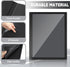 Teling 24 Pcs Plastic Folders with Front Clear Pocket and Business Card Holder, Heavy Duty Letter Size Paper Folders