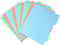 Find It File Folders - 12 Pack Tabbed, Letter Size, Double-Sided, Ruled Filing Folders for Office, School,