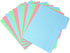 Find It File Folders - 12 Pack Tabbed, Letter Size, Double-Sided, Ruled Filing Folders for Office, School,
