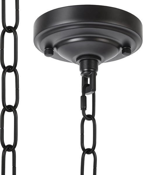 Upgraded Version 5-1/8 Inch Light Canopy Kit, Iron Ceiling Canopy Kit for