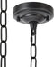 Upgraded Version 5-1/8 Inch Light Canopy Kit, Iron Ceiling Canopy Kit for
