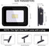 MIHEAL Ultra-Thin 10W 20W 30W 50W 100W LED Flood Light Spotlight Led Search Lamp 110V Floodlights for Outdoor Garden Street Square (Cool White, 30W) by MIHEAL