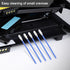200 Pcs Blue Foam Swab Cleaning Tips, 3.66 Inch Sponge Stick for Inkjet Printer, Camera, Optical Lens Equipment