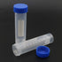 Kesell 50ml Polypropylene Screw Top Centrifuge Tube, Pack of 10 with Graduated Marks and Writing Area