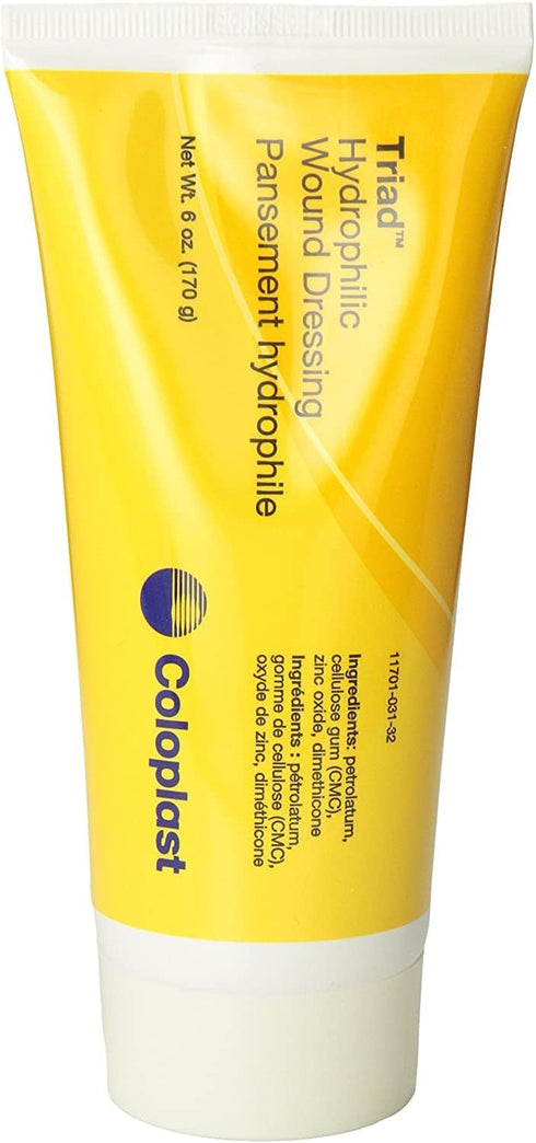 Coloplast CMC 6 oz. 1967, 1 Triad Hydrophilic Wound Dressing with Sterile Ct