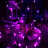 33ft 100 120V Brizled Purple String Lights, LED Christmas Lights Outdoor, Connectable Purple String Light UL Certified