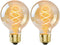 Dimmable Globe LED Vintage Edison Light Bulbs 60W Equivalent, E26 Base G25/G80