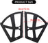 Kodrily 4Pcs 22Pcs 2 Hinges for Shoe Racks, ABS Shoe Cabinet Hinge Replacement with Accessories, Shoe Rack Hardware