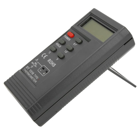 -200C 1370C EVTSCAN to Industrial K Type Thermometer, with Thermocouple Probe, LCD Digital High Temperature