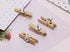Tupalizy Wooden Clips Push Pins, Clothespins for Cork Boards, 20PCS for Photos and Craft Projects