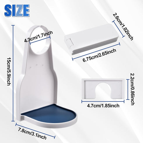 Firmly Laundry Detergent Dispenser Cup Holder Holds on Bottle Spouts, Easily No More runny or Messy Laundrys Detergent