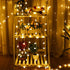 2-Pack 52FT 120LEDs 26FT 60LEDs 8 Battery Operated LED Globe String Lights, Total - Each Mode Waterproof Christmas