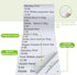 MFLABEL 2 1/4" x 50' Thermal Receipt Papers, 10 Rolls per Carton, Biodegradable Coated POS Cash Register Paper.