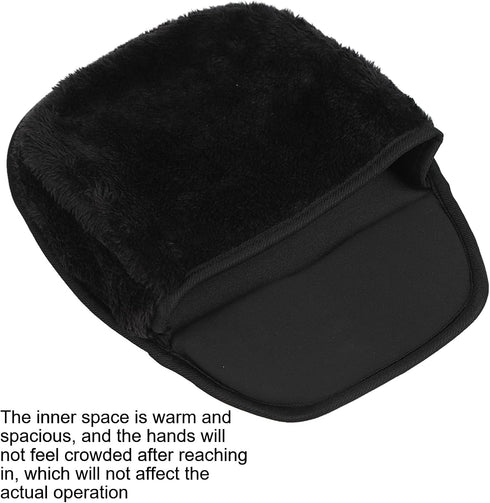 ZJchao Heated Pad, Hand Warmer Pad USB Heated Computer Mousepad for Men Women Desk Accessories (Black)