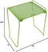 Five Star Locker Accessories - Extra Tall Locker Shelf, Holds up to 100 Lbs, Fits 12" Width Lockers, Lime