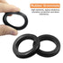 4Pcs Rubber Grommets, 1.14" ID 1.26" Drill Hole Durable Wiring Hole Grommet for Cable Hose Hardware