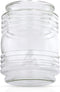 3-1/4" Fitter Clear Jelly Jar Porch Glass Shade, Clear Cylindrical Replacement Glass