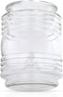 3-1/4" Fitter Clear Jelly Jar Porch Glass Shade, Clear Cylindrical Replacement Glass